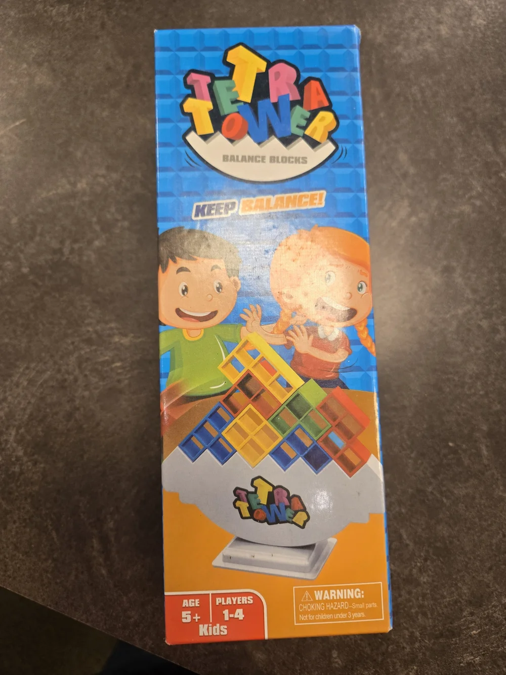 Balance Blocks Game - Blue